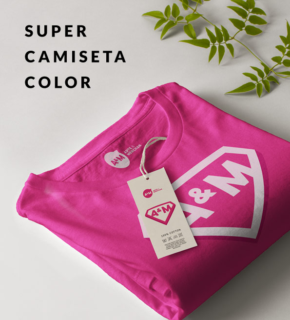 regalos personalizados-Arte y Merchan-super-camiseta-color
